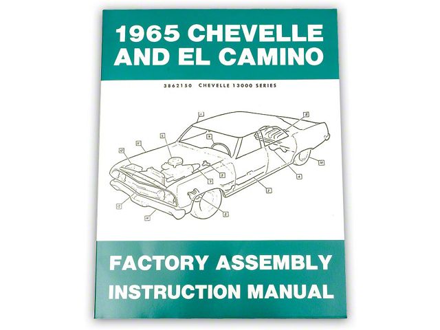 1965 Chevy Chevelle Factory Assembly Manual