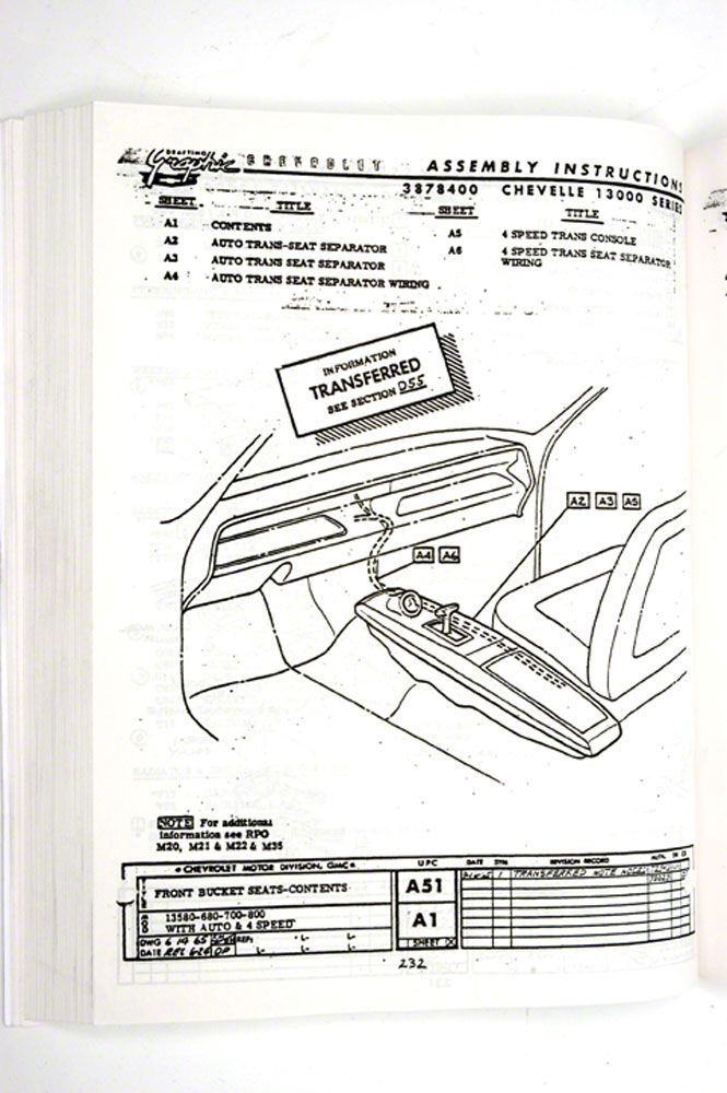 1966 Chevelle & El Camino Factory Assembly Manual - Chevrolet Restoration Shop Book (66CHFA)