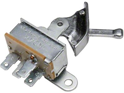 El Camino Fan Blower Switch, For Cars With Air Conditioning, 1966-1967