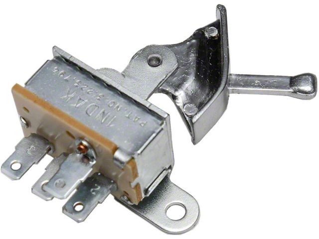 El Camino Fan Blower Switch, For Cars With Air Conditioning, 1966-1967