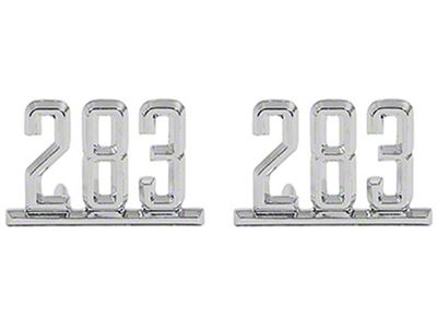 El Camino Fender Emblems, 283, 1965-1967