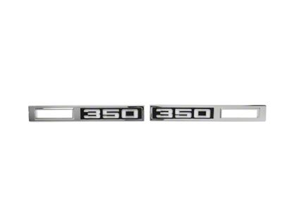 El Camino Fender Emblems, 350, 1969