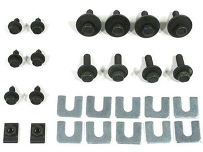 El Camino Fender Related Bolts 26 Piece Kit, 1964-1965