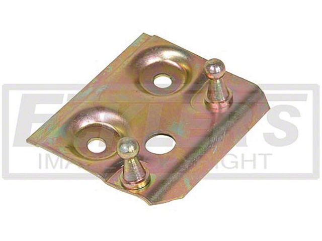 El Camino Floor Bracket With Studs, For Accelerator Pedal, 1959-1960