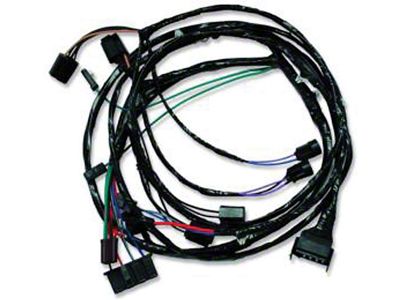 El Camino Front Light Harness, For Cars With Factory Gauges, 1964