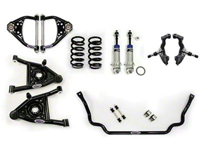 Detroit Speed Front Suspension Speed Kit 2 (1967 Small Block V8/LS El Camino)