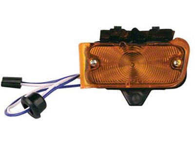 El Camino Front Turn Signal And Parking Lamp Assembly, Left, 1967