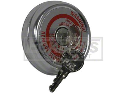Fuel Cap, Locking (71-72 El Camino; 71-72 Sprint)