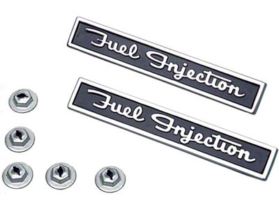 El Camino Fuel Injection Emblems Fuel Injection,
