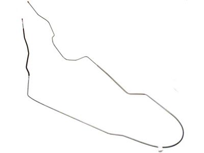 El Camino Fuel Return Line, One Piece 1/4 Inch, OE Steel, 1968-1969