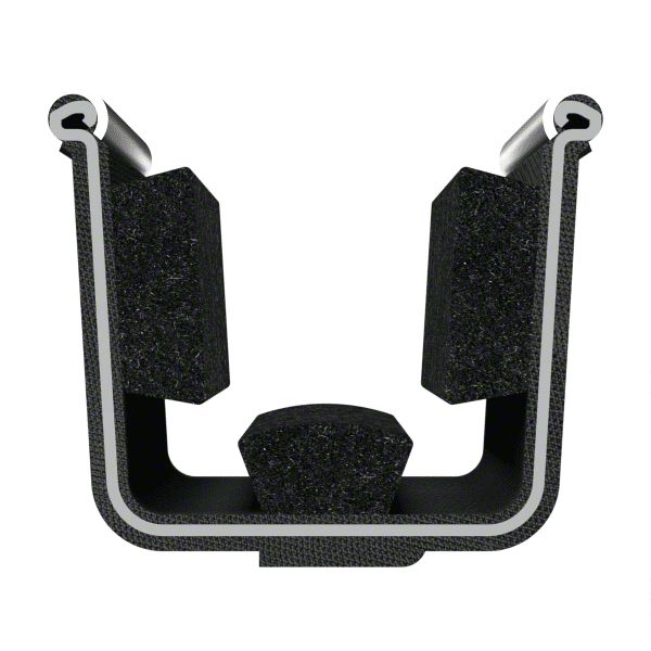 Door Window Glass Run Channel For 1964-1972 Chevy El Camino & 1971-1972 GMC Sprint