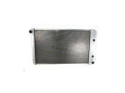 El Camino Griffin Aluminum Radiator, 2 Row With Large Tubes, Natural Finish, With Automatic Transmission, 1978-1987