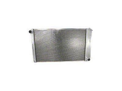 El Camino Griffin Aluminum Radiator, 2 Row With Large Tubes, Natural Finish, With Manual Transmission, 1978-1987