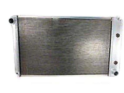El Camino Griffin Aluminum Radiator, 2 Row With Standard Tubes, Natural Finish, With Automatic Transmission, 1978-1987