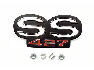 El Camino - Grille Emblem, SS427, 1966