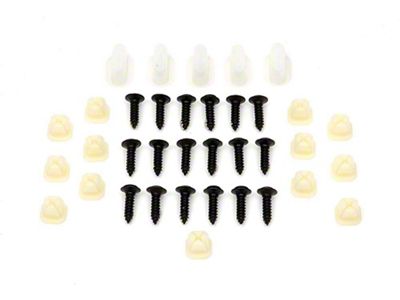 El Camino Header Panel Hardware Kit, Headlight Bezel & Grille, 1980-1981