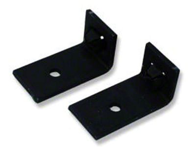 El Camino Header Panel To Grill Brackets, Upper, 1969