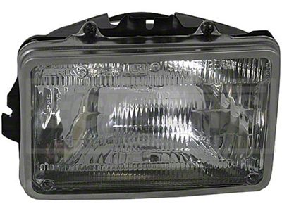 El Camino Headlight Assembly, Lower, Left, NOS Original GM, 1976-1977