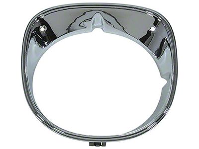 El Camino Headlight Bezel, Inner Or Outer, Left, 1970