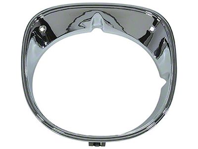 El Camino Headlight Bezel, Inner Or Outer, Left, 1970