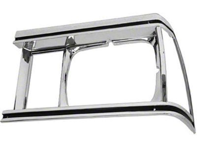 OPR El Camino Headlight Bezel, Left, 1981