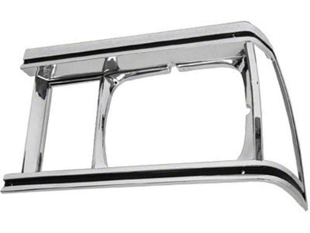 El Camino Headlight Bezel, Left, 1981