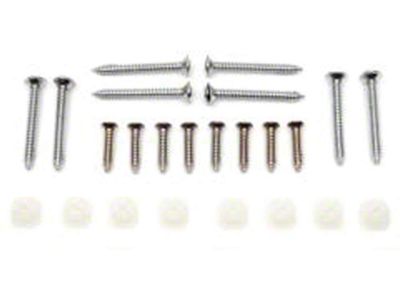 El Camino Headlight Bezel Mounting Hardware Kit, 1970
