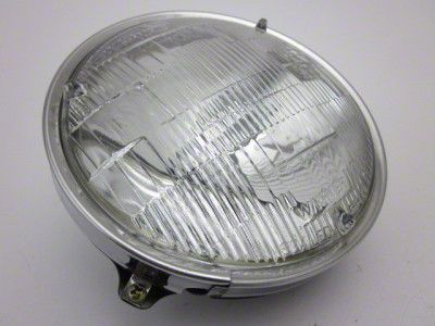 El Camino Headlight Capsules With Bulbs Outer, Left Or Right , 1967-1969