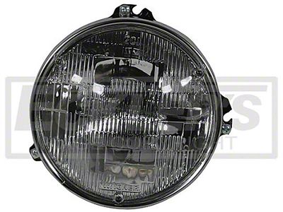 El Camino Headlight Capsules With Bulbs Outer, Lh, 1970
