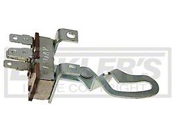 El Camino Heater Control Blower Motor Switch, Without Air Conditioning, 1964-1965