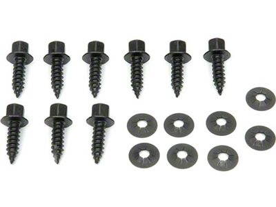 El Camino Heater Control Cable Retainers, 1966-1967
