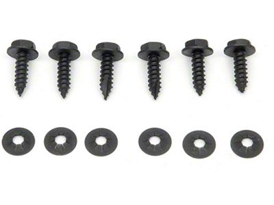 El Camino Heater Control Cable Retainers, With AC, 1968-1969