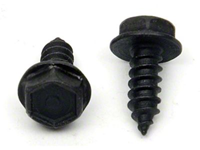 El Camino Heater Or Air Conditioning Outlet Fasteners, LeftSide, 1964-1972