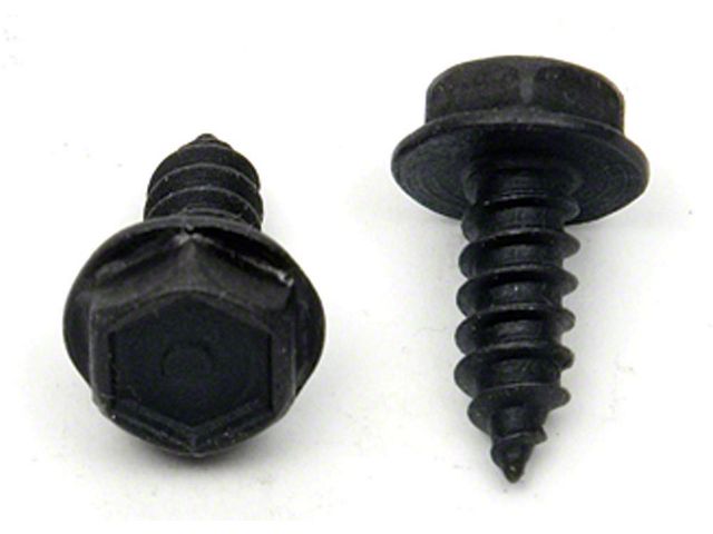 El Camino Heater Or Air Conditioning Outlet Fasteners, LeftSide, 1964-1972