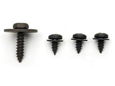 El Camino Heater Related Fasteners Defrost Ducts, 1970