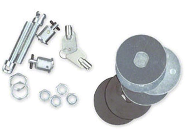 El Camino Hood Lock Kit, Universal, Complete, 1959-1987