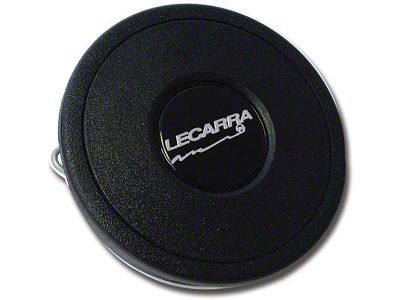 El Camino Horn Button, Lecarra, Black Plastic, Single Contact 1964-83