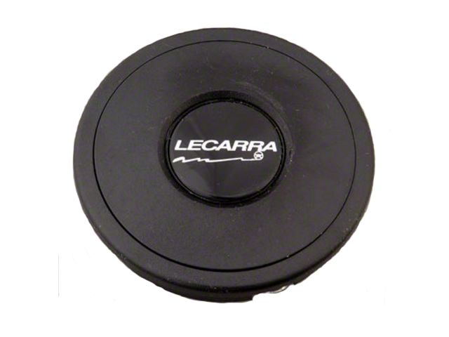 El Camino Horn Button, Lecarra, Blk Plastic, Dbl Contact 1964-83