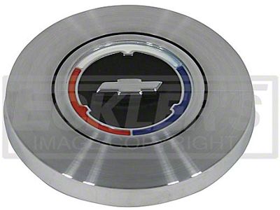 El Camino Horn Cap Emblem, Bowtie, For Vehicles With Wood Wheel, 1966