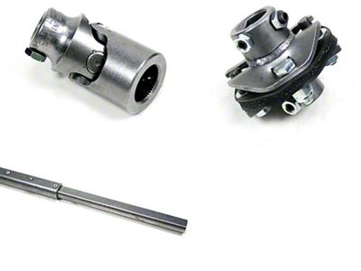 El Camino Ididit Column Installation Kit, For Cars With Power Steering, 13/16 36 Spline, 1969-1972