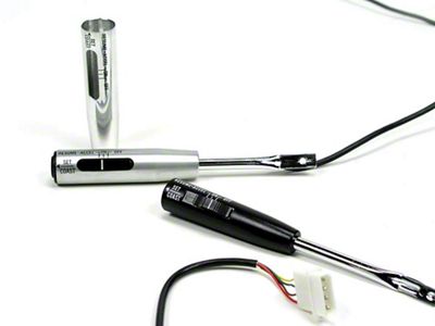 El Camino Ididit Column Turn Signal Lever Cover, With Cruise Control Function, Polished Aluminum