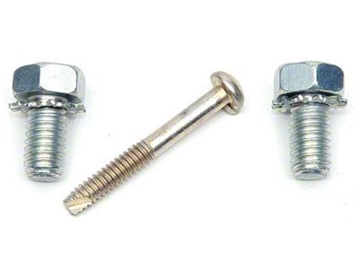 El Camino Ignition Related Bolts Ignition Coil & Strap, 3 Pieces, 1964-1973