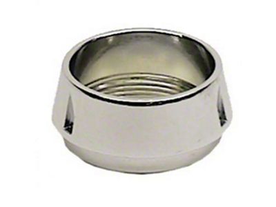 Ignition Switch Bezel Nut; Chrome (1967 El Camino)