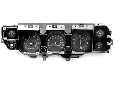 El Camino Instrument Cluster Assembly, With 5500 RPM Redline Tachometer, Super Sport SS , 1970