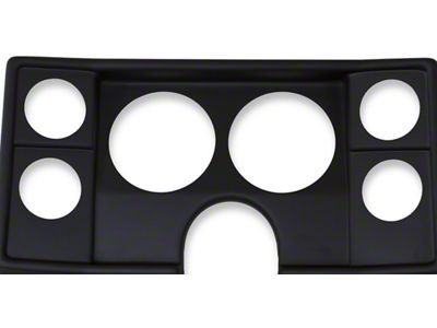 Auto Meter Direct Fit Dash Panel 6-Gauge Mount (82-87 El Camino)