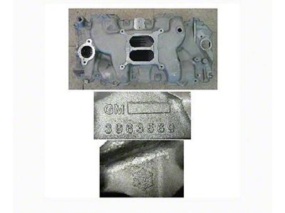 El Camino Intake Manifold, Aluminum, 396/454, 1970