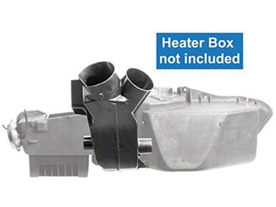 El Camino Interior Heater & Air Conditioning Box Plenum, 1970-1972