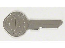 Key Blank, Ignition And Door, Pearhead Head (1968 El Camino)