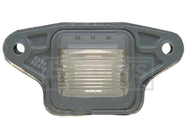 El Camino License Plate Lamp Assembly, 1978-1987