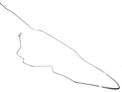 El Camino Main Fuel Line, Carbureted, One Piece 3/8 Inch, OE Steel, 1983-1987